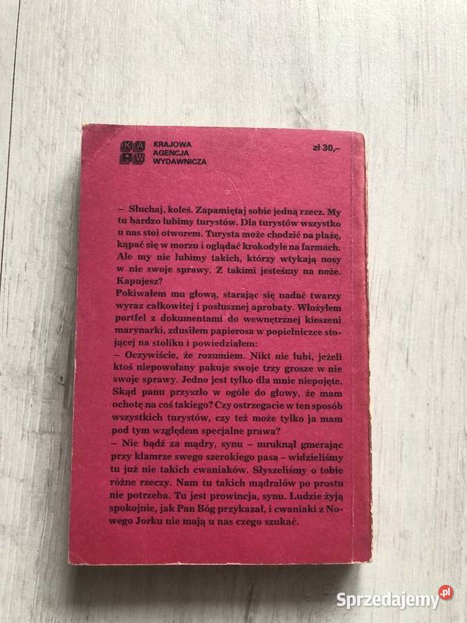 Książka kryminał Zaufajcie Drakuli George Quiryn Łódź