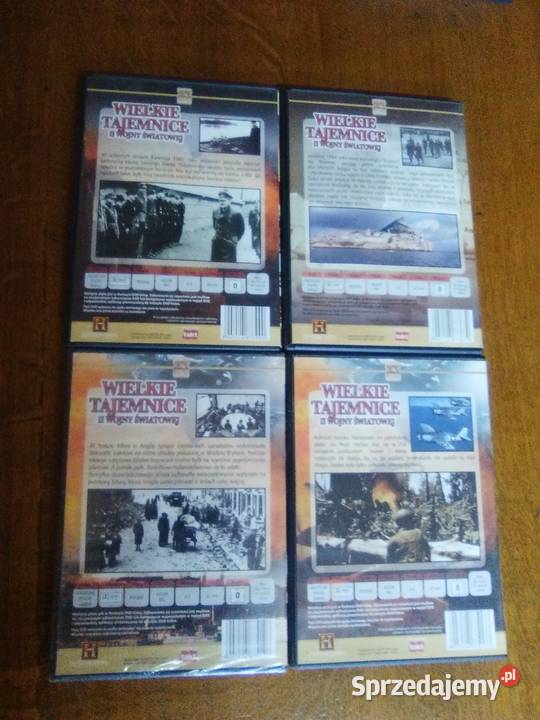 Wielkie tajemnice II wojny światowej DVD Poznań
