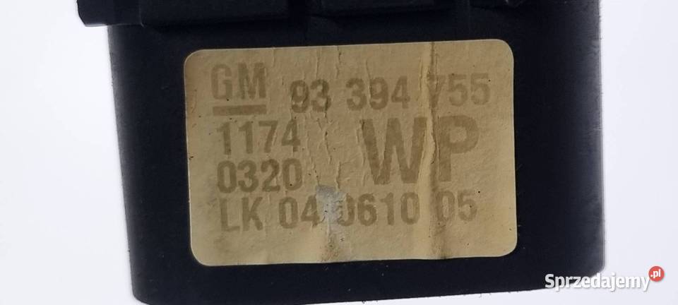 WŁĄCZNIK ŚWIATEŁ OPEL MERIVA A 93394755 Pozostałe sprzedam