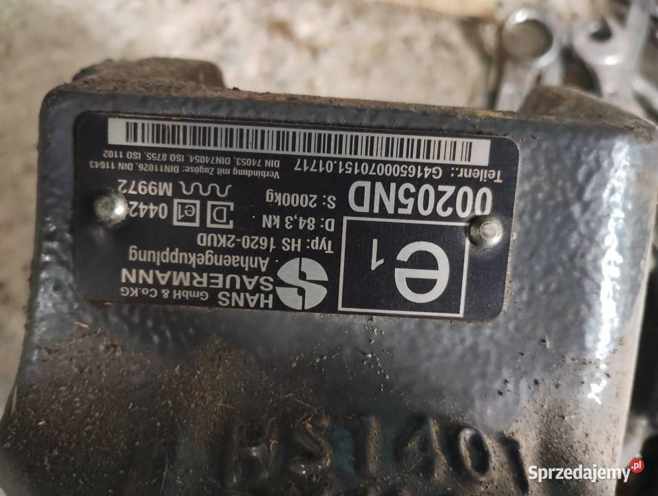 Zaczep marki Sauermann do Fendt Massey Ferguson Wilkołaz Pierwszy