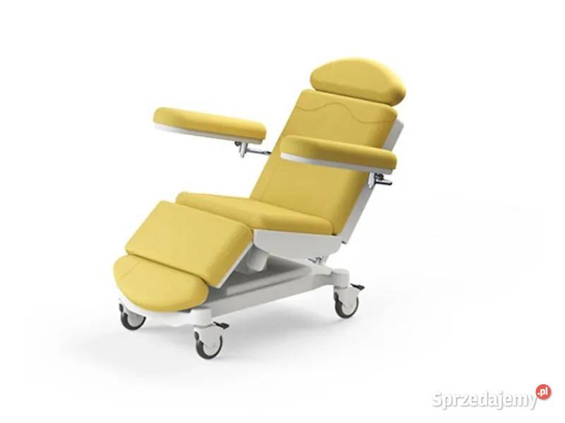 Fotel medyczny zabiegowy dializ pobierania krwi Warszawa