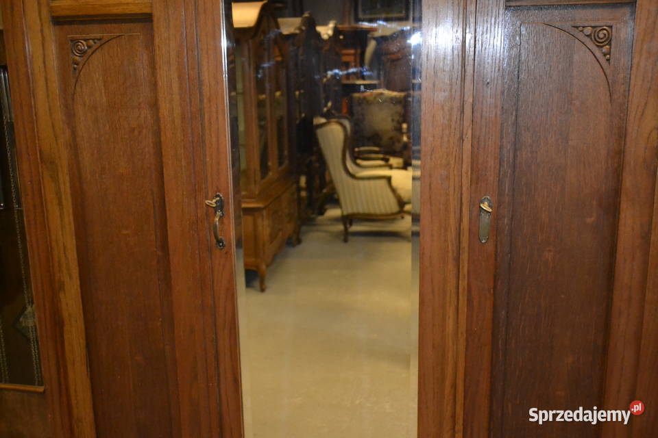 szafa francuska lata 30 dąb śląskie Będzin