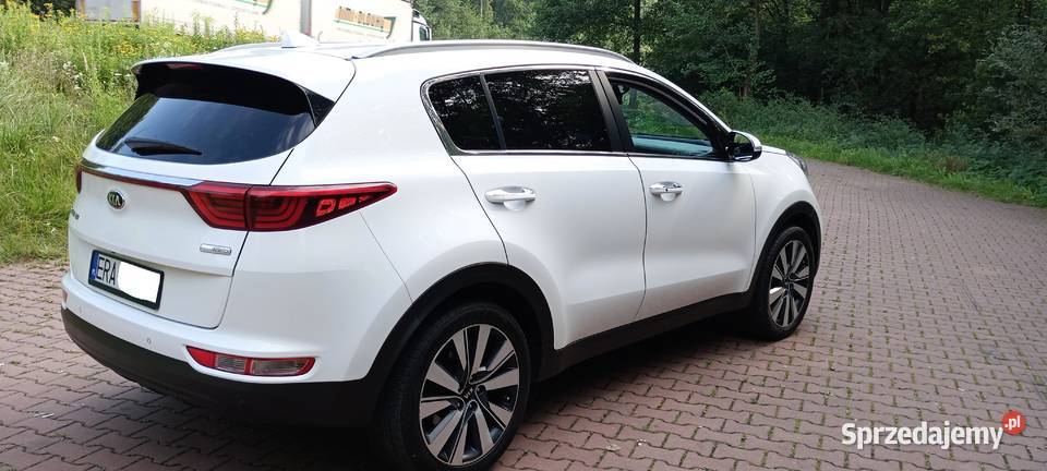 Kia Sportage 17 CRDi 2017 Biała Perła ŚLICZNA łódzkie Radomsko