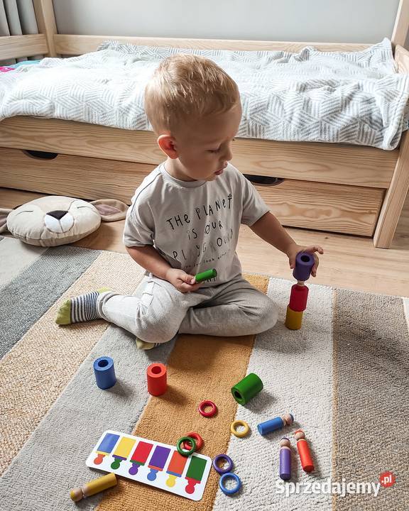 Sorter kolorów ludziki układanka lewopółkulowa sprzedam