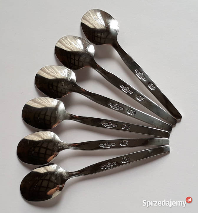 Łyżeczki do kawy mokki PROSTOKĄTY GEOMETRYCZNY sprzedam