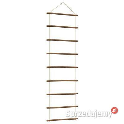vidaXL Dekoracja ścienna drabinka 50x150 Boże Narodzenie