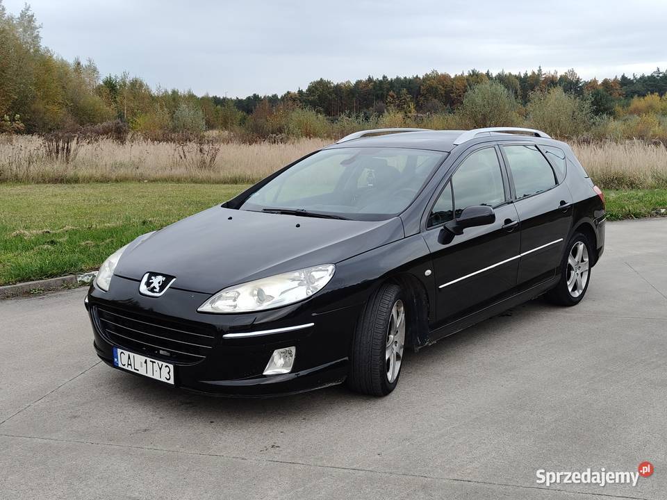 Peugeot 407 20HDI 2007r Premium nieuszkodzony Samochody osobowe Konin sprzedam