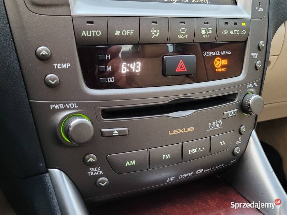 Lexus IS250 Full Zadbany zmieniarka CD