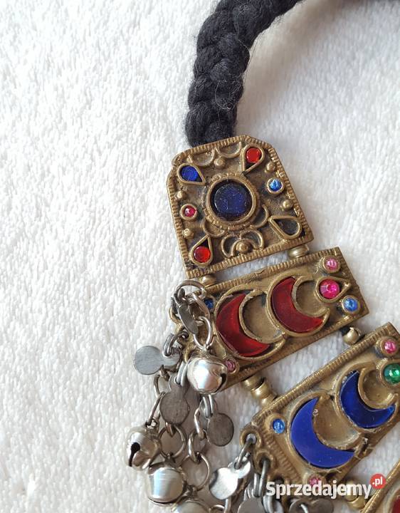 Orientalny naszyjnik afgański boho etno bohemian Szczecin
