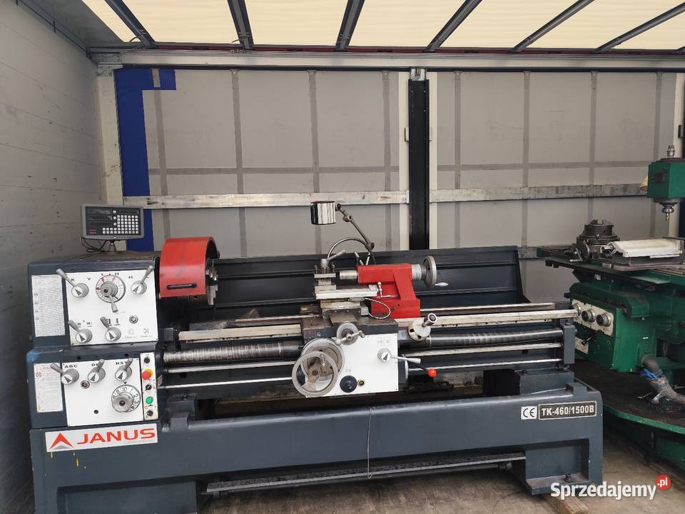 Tokarka do metalu 460 z 1500 Janus Tug 40 Tos Maków Podhalański