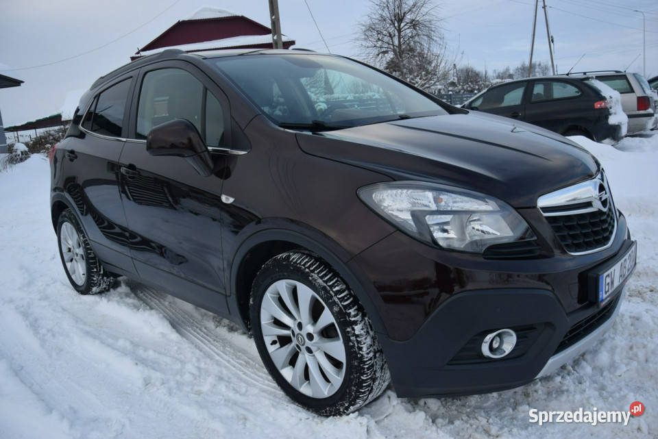 Opel Mokka 14TB Navi 2016r Brązowy 82 1364cm3 Majdan Sieniawski