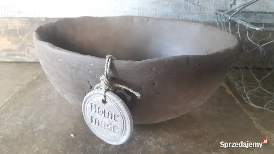 Misa ceramiczna ręcznie wykonana z gliny Otwock