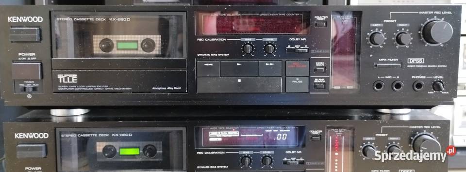 Magnetofon deck 2 głowicowy Kenwood KX880D Warszawa