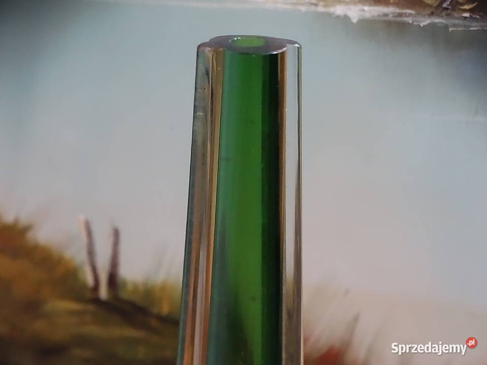 Wazon Murano Glass Sommerso 30 Vintage Włochy z Biłgoraj