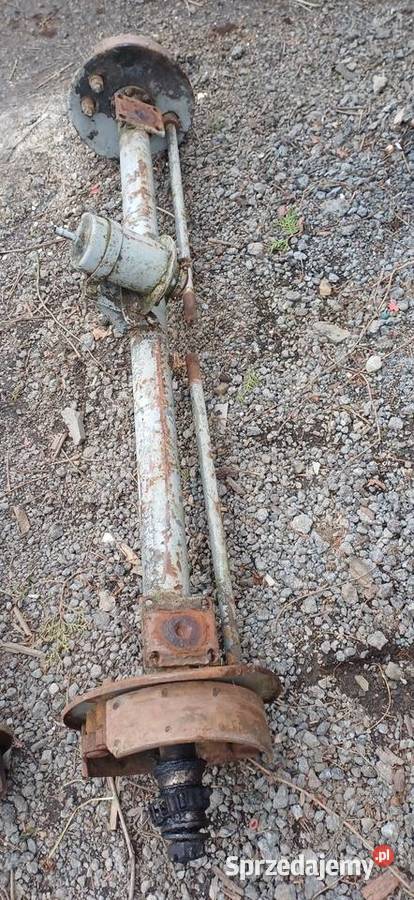 Oś przyczepa Autosan D47resory