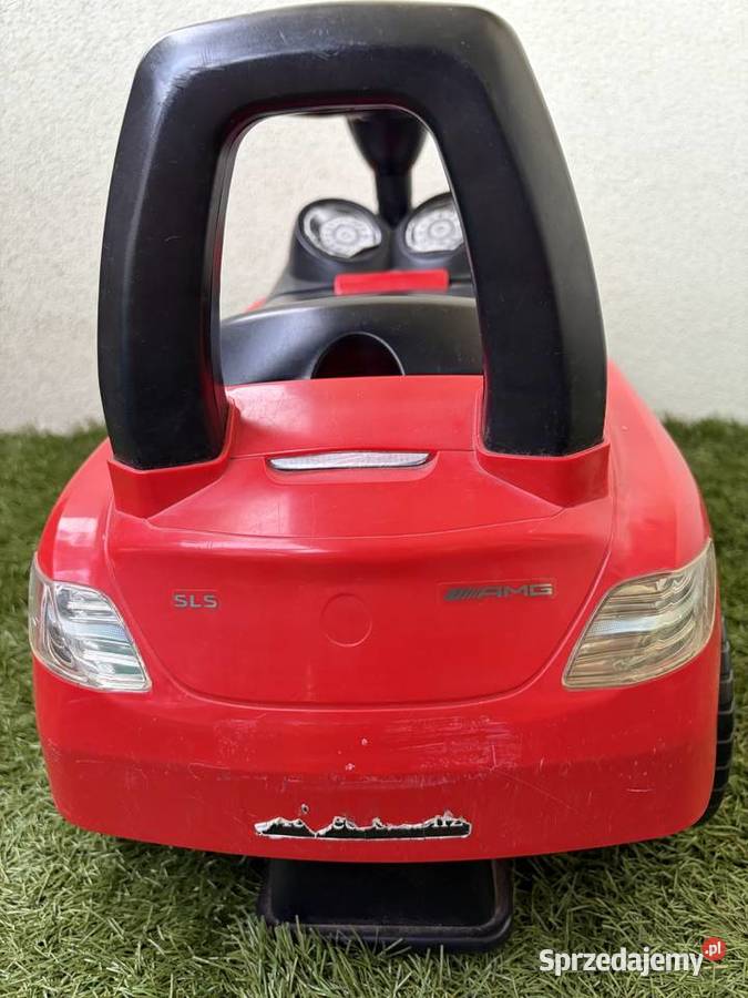 Jeździk dziecka Mercedes SLS AMG czerwony Poznań