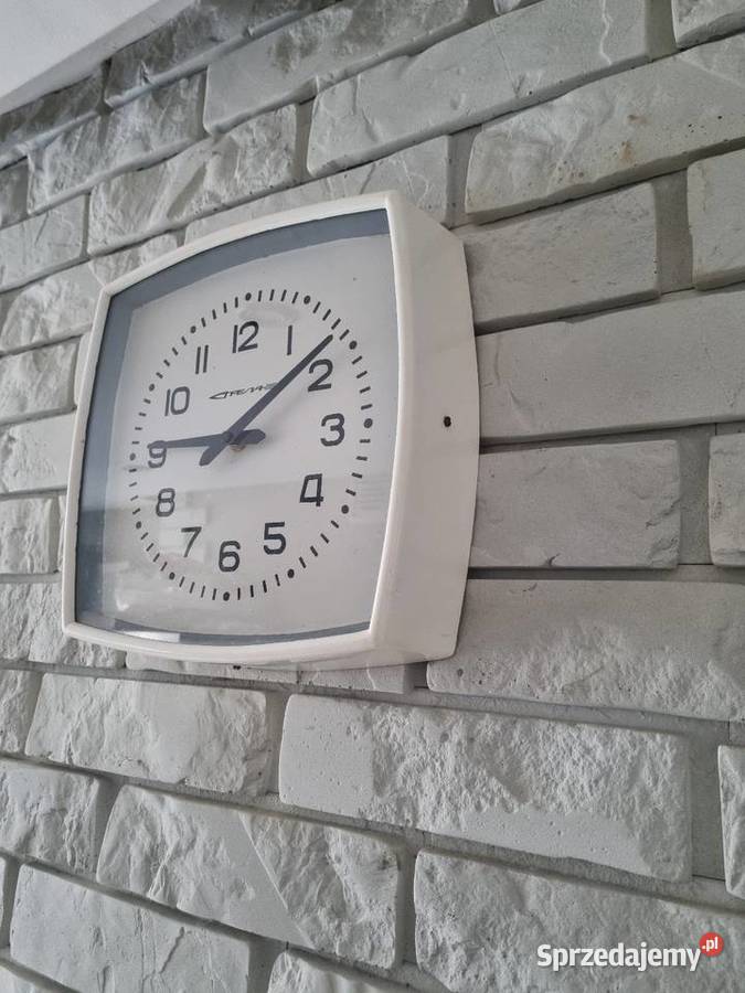 Zegar ścienny radziecki STRELA ZSRR CCP PRL LATA Pozostałe Solnica