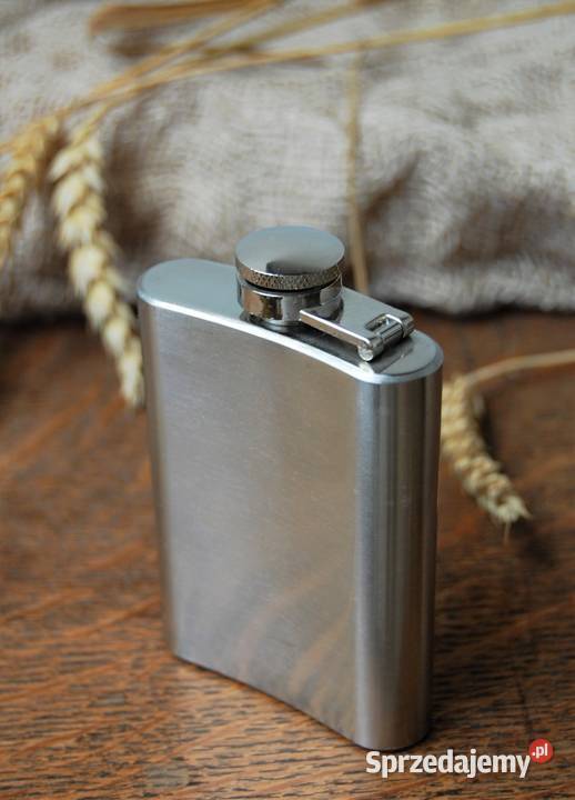 Piersiówka Duclos Napoleon stal nierdzewna 3fl Lublin sprzedam