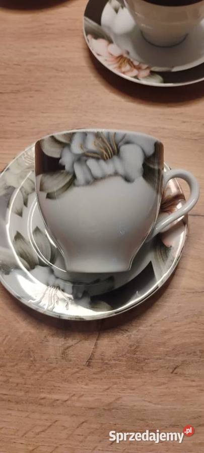 Filiżanki do kawy porcelana Karolina Kłobuck sprzedam