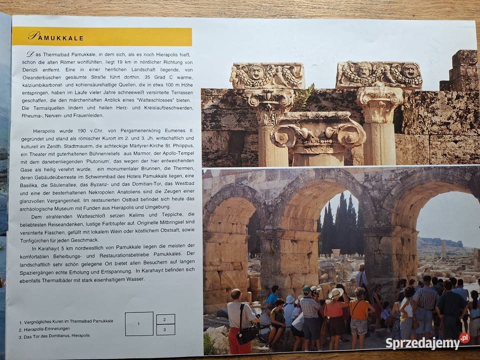 Turcja Turkei Pamukkale Weltwunder der Natur j Kraków
