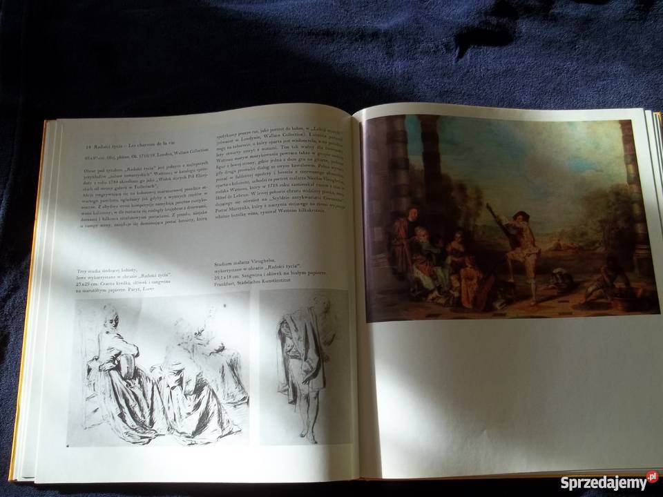 ANTOINE WATTEAU Dorette Eckardt Poradniki, albumy i reportaże łódzkie Łódź