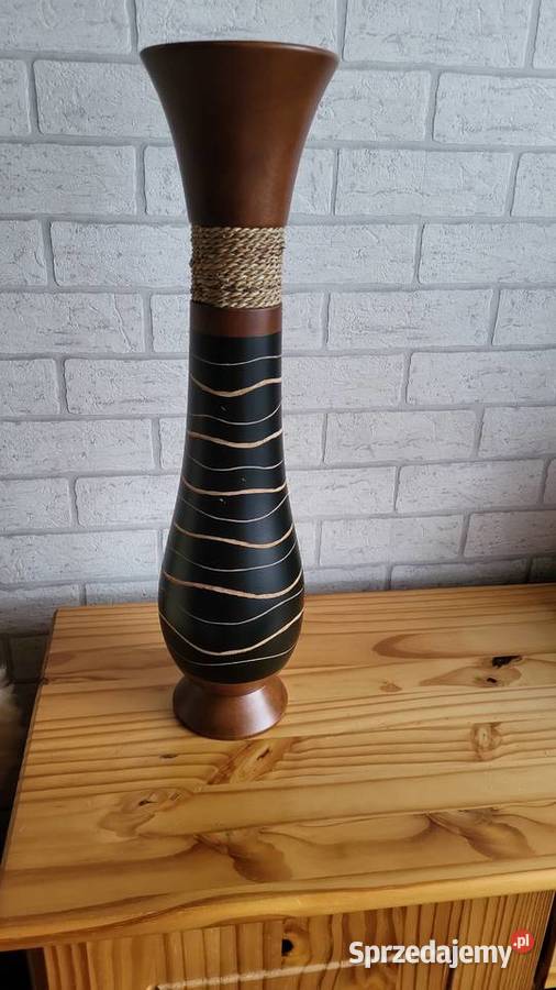 Wazon z egzotycznego drewna Toruń