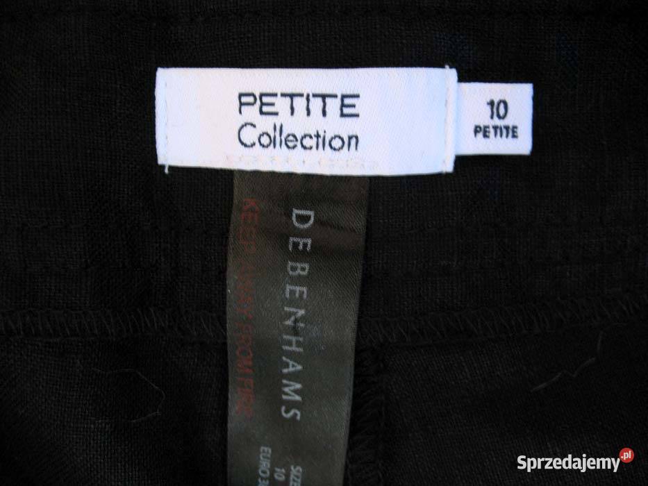 Spodnie damskie len 38 M biodra 96 Bez wzoru mazowieckie Siedlce sprzedam