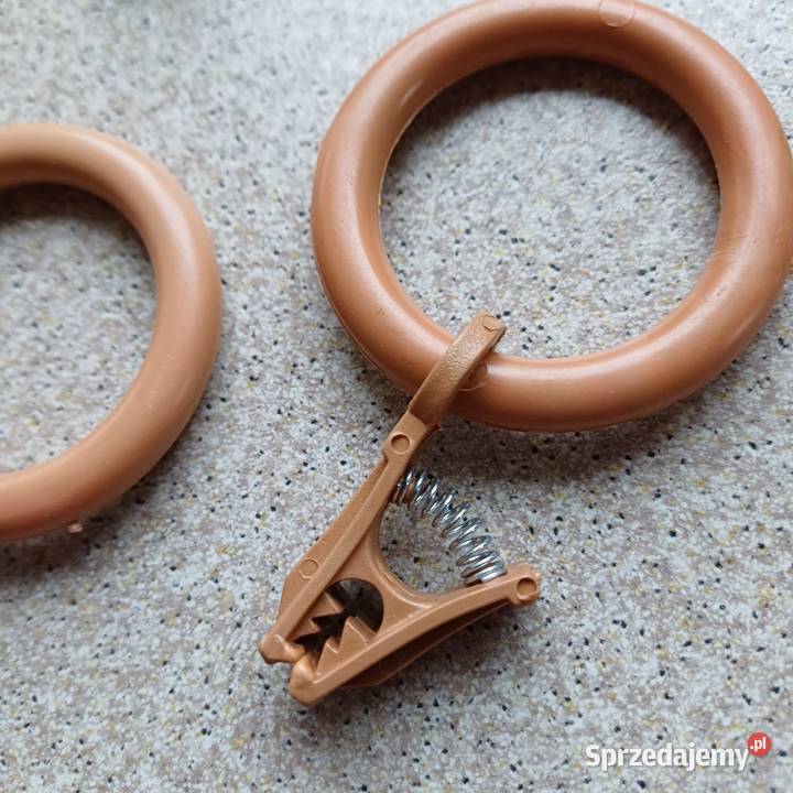 Żabka z kółkiem karnisza drewnianego 7 Nowe Sieradz