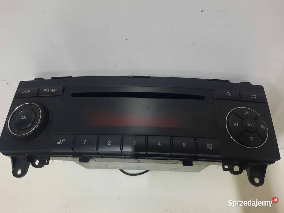 RADIO CD MERCEDESBENZ KLASA B W245 A1698200286 osobowe świętokrzyskie Włoszczowa