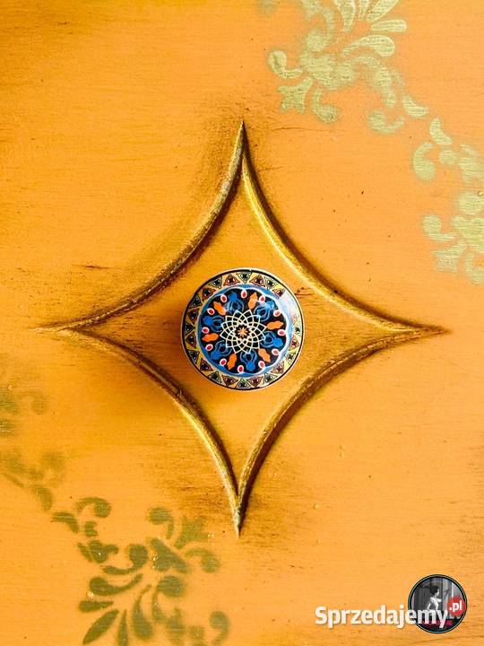 Komoda z szufladami orientalna ceramiczne Dom i Ogród dolnośląskie Jelcz-Laskowice