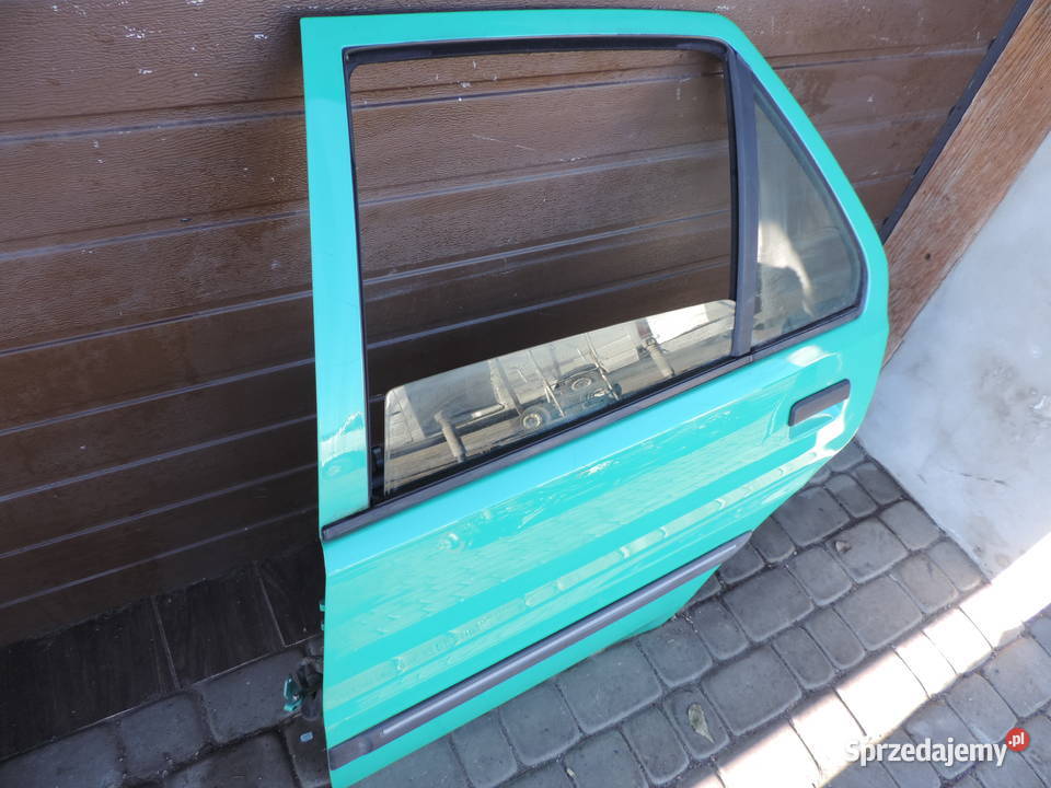 DRZWI LEWY TYŁ PEUGEOT 106 5D 5DRZWI Drzwi