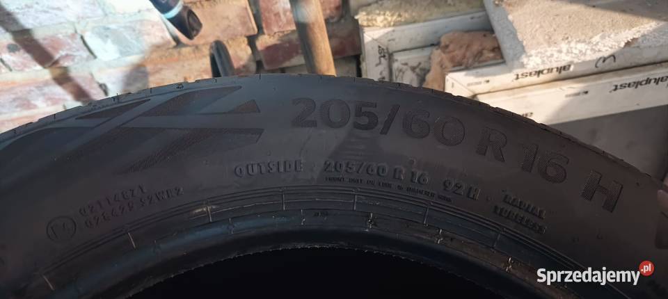 Opony letnie Continental EcoContact 6 lato Gdańsk sprzedam