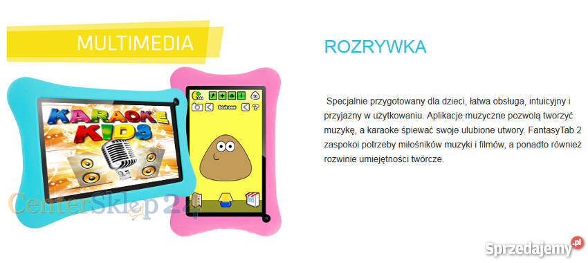 dzieci tablet OVERMAX FANTASYTAB 2 tablet 3 Poznań sprzedam