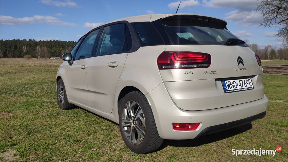 Citroen C4 Picasso II 16 Bluehdi 120 Automat beżowy Górki