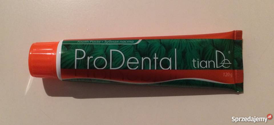 Pasta do zębów Pro Dental bez fluoru tianDe 120g Poznań sprzedam