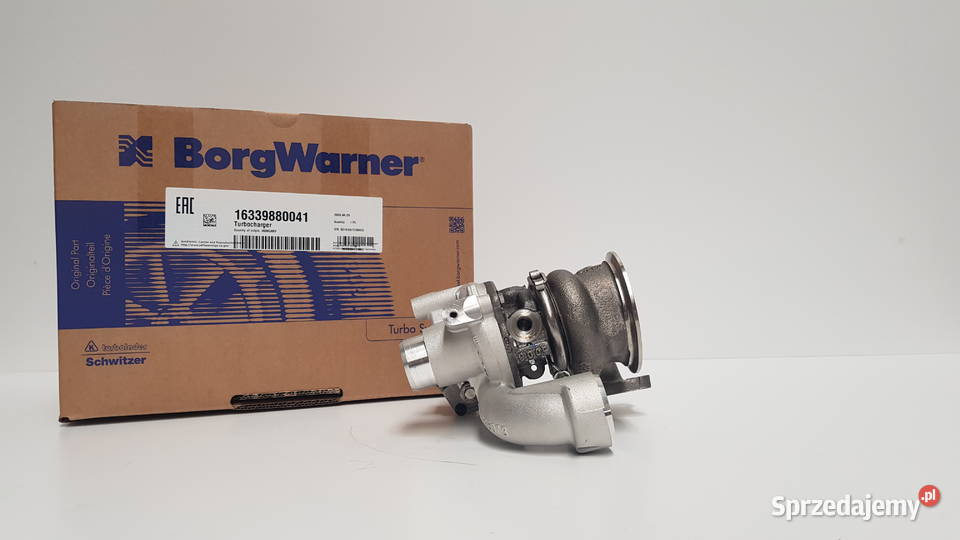 Nowa turbosprężarka BorgWarner KKK 16339880041 mazowieckie Siedlce