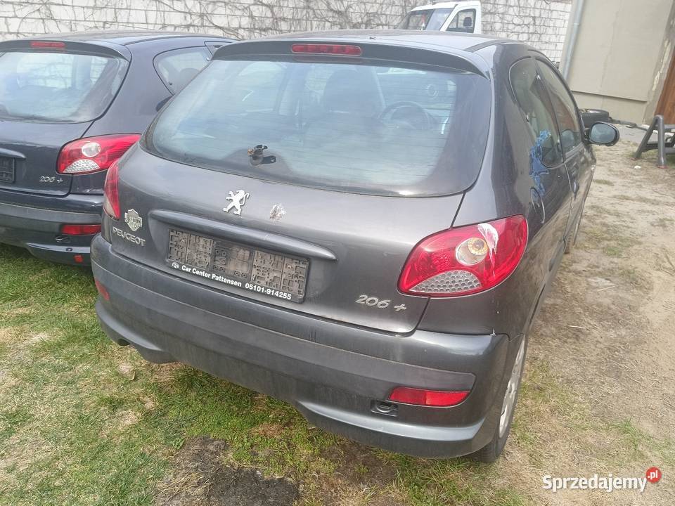 Peugeot 206 w całości na części Rok produkcji 2011 lubelskie