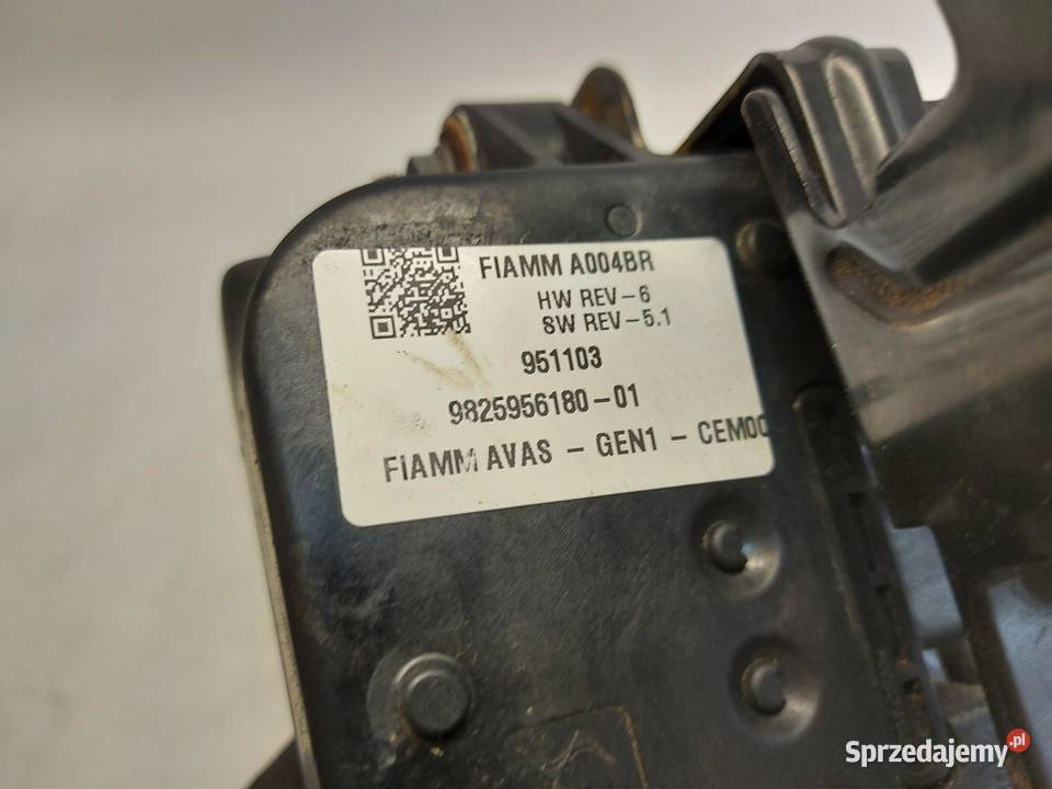 PEUGEOT 508 II Syrena alarmu 9825956180