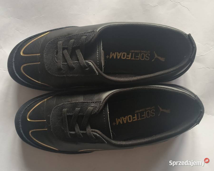 Puma Ferrari baleriny skóra czarne 375 Myślenice sprzedam