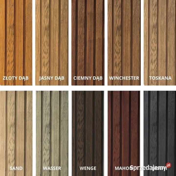 Lamel Elewacyjny 1m2 Pełny Zestaw Złoty Dąb wielkopolskie
