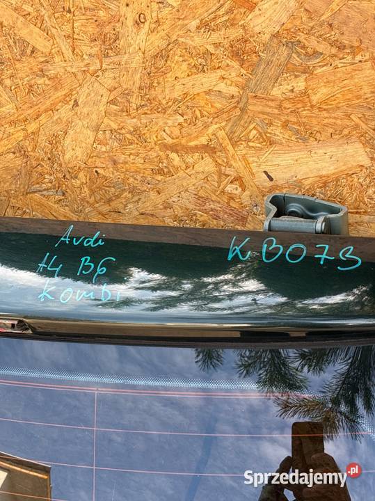 Audi A4 B6 kombi KLAPA BAGAŻNIKA KLAPA TYŁ LZ6E Słowikowo