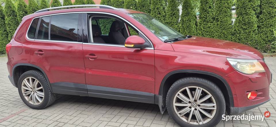 VW TIGUAN 20 TDICR4MOTIONHAK skórzana tapicerka Głogów