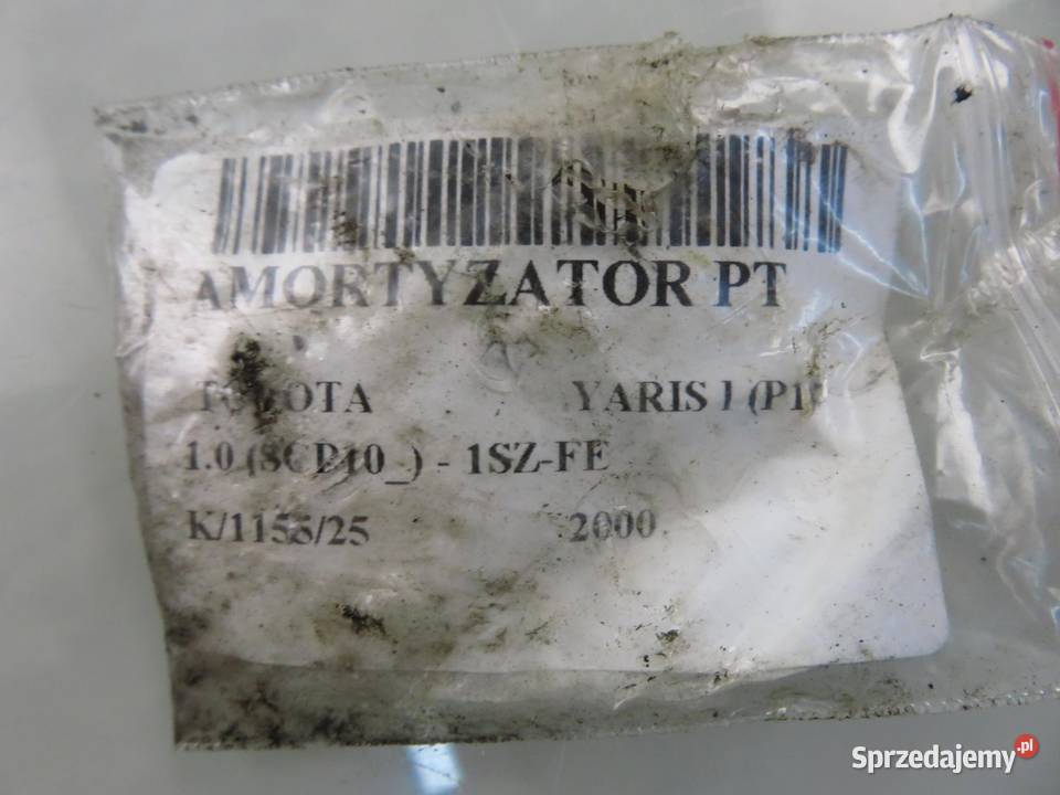 AMORTYZATOR TYŁ TOYOTA YARIS 10 1SZFE