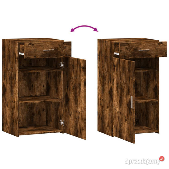 Szafka przydymiony dąb 50x425x93 materiał Pozostałe Warszawa