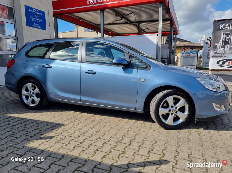 Opel Astra J 16 TURBO 180 nawigacja alufelgi benzyna Astra Płońsk