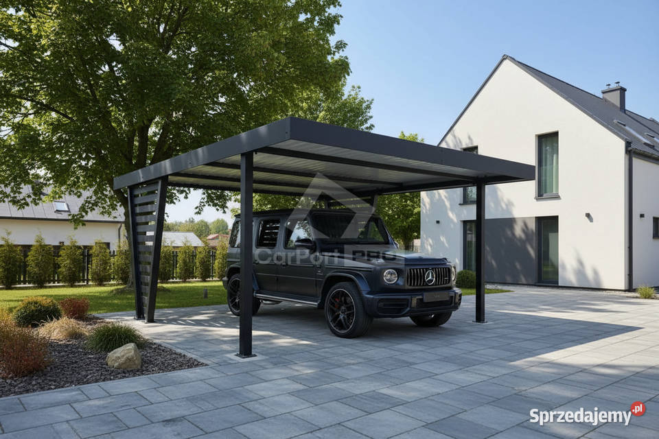 Carport V PREMIUM 48x5m Wypełnienie panelami Oświęcim