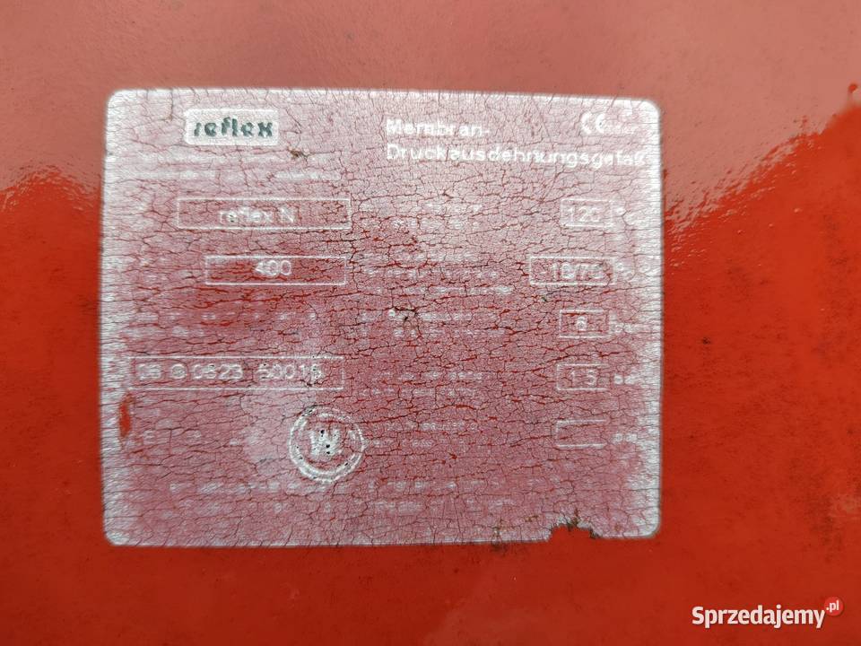 ZBIORNIK butla mauzer 400l 6bar REFLEX śląskie sprzedam