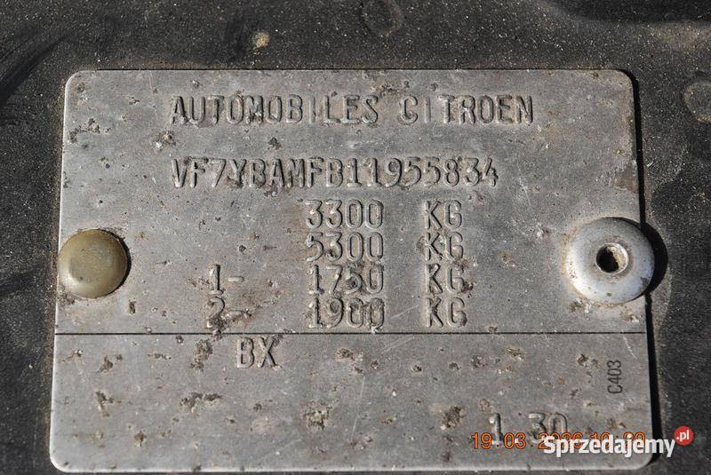 CITROEN JUMPER 2011 219800 ccm 101 Warszawa