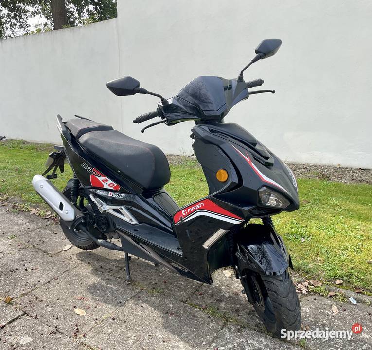 Skuter 50 4T 12 100 Sprawny 2022R Niski Przebieg 7845km Pilzno