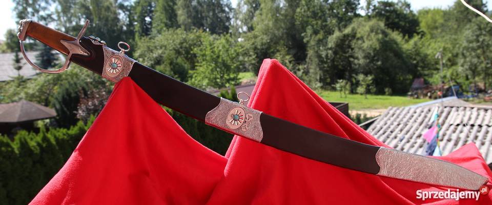POLSKA Szabla Husarska Kuta Hartowana do podlaskie Sokółka